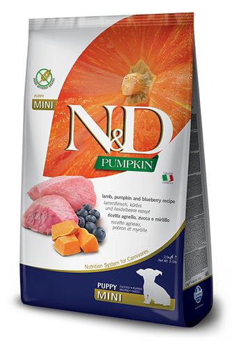 N&D Pumpkin Puppy Mini Lamb, Pumpkin & Blueberry Dry Dog Food