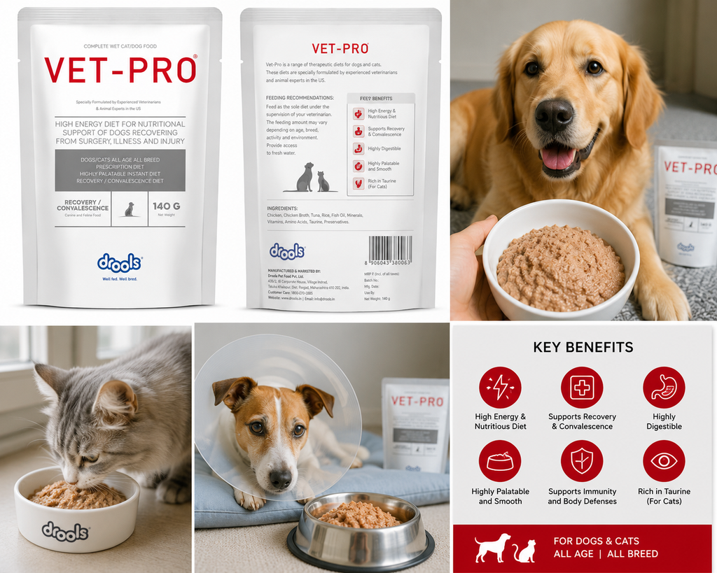 Drools Vet-Pro Recovery / Convalescence Diet (140g)