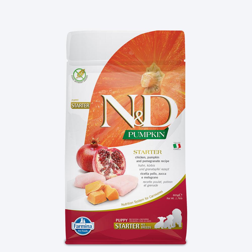 N&D Pumpkin Puppy Starter Chicken, Pumpkin & Pomegranate Dry Dog Food