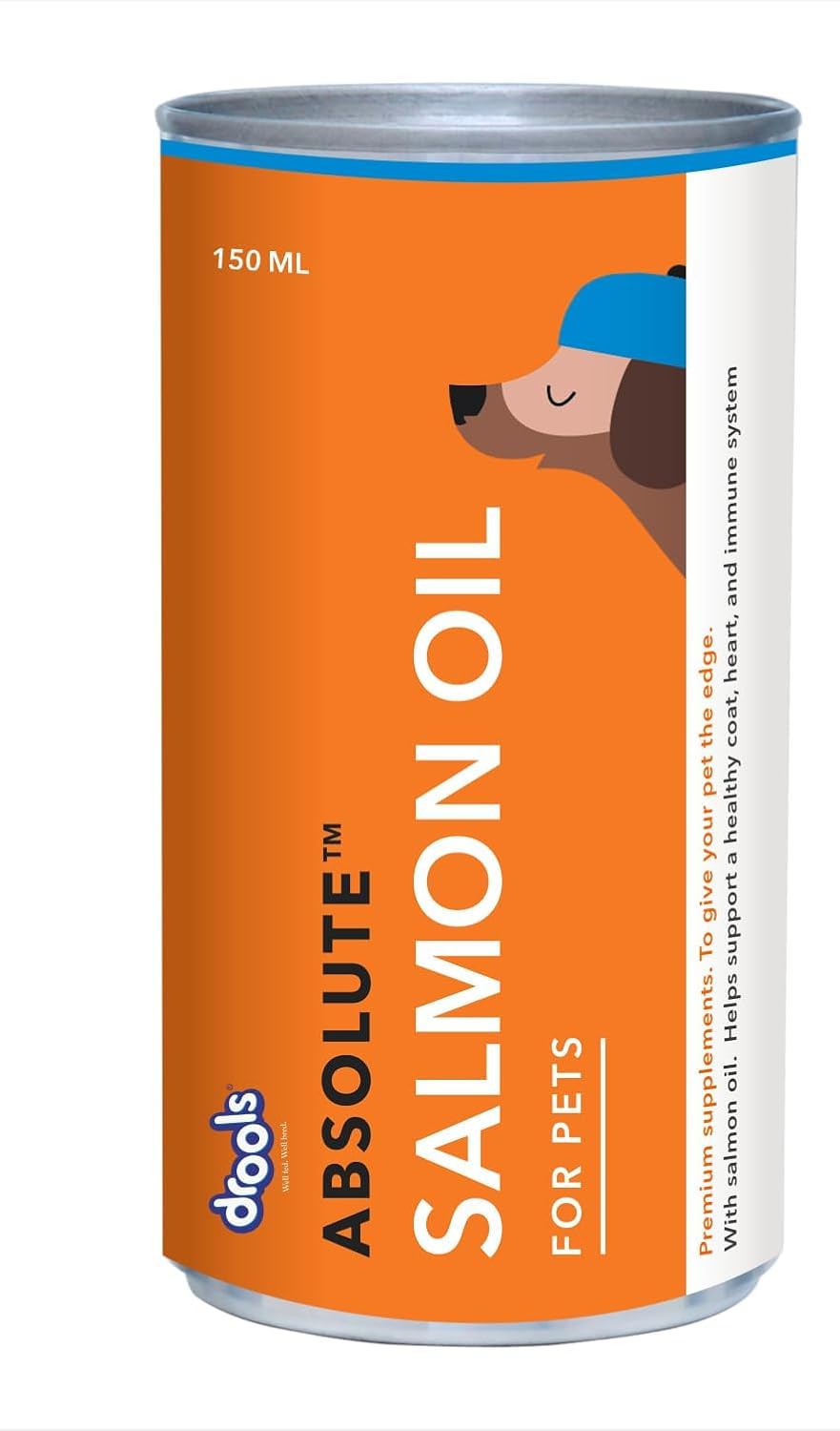 Drools Absolute Dog Supplement Syrup 150ml Jar ( Omega 3 )